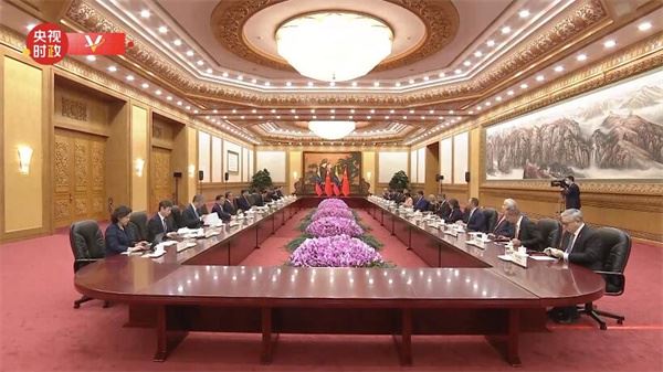 独家视频丨习近平同委内瑞拉总统马杜罗会谈