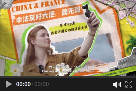 French girl's amazing journey with Chinese characters