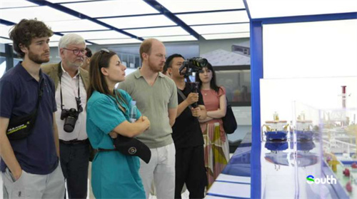 European young leaders wow Shenzhen-Zhongshan Link and drone logistics in Shenzhen