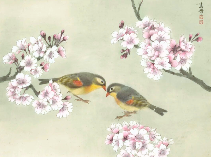 万芾“花鸟世界”中的二十四节气：惊蛰