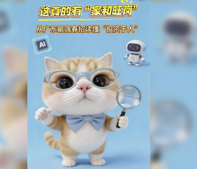 这真的有“家和旺岗”！从广东最强春招读懂“投资于人”