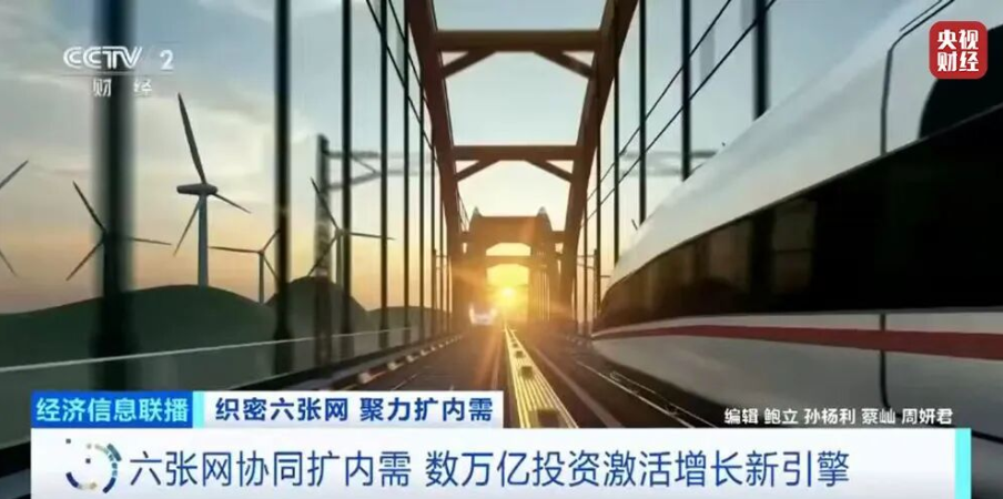 国家顶层部署“六张网”，数万亿元投资新机遇