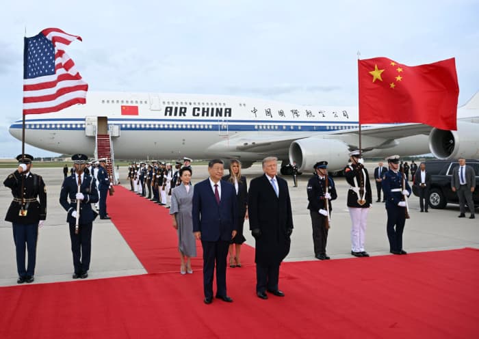 视频丨习近平抵达华盛顿对美国进行国事访问