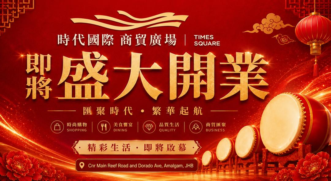 南非约堡老牌商圈香港城重磅扩容！时代国际商贸广场落地 创新零批一体模式激活南共体跨境商贸 拉动南非本土就业！