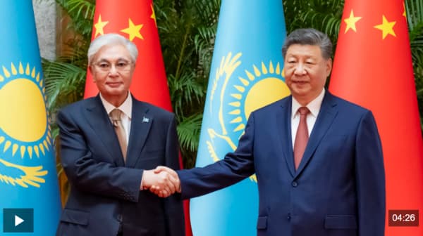 视频丨习近平会见哈萨克斯坦总统托卡耶夫